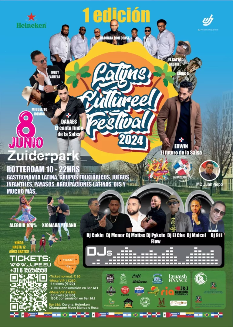 Flyer Latijns Cultureel Festival